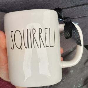 raw dunn up "squirrel" mug